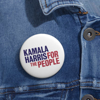 Load image into Gallery viewer, Kamala Harris For The People Campaign Pin Button
