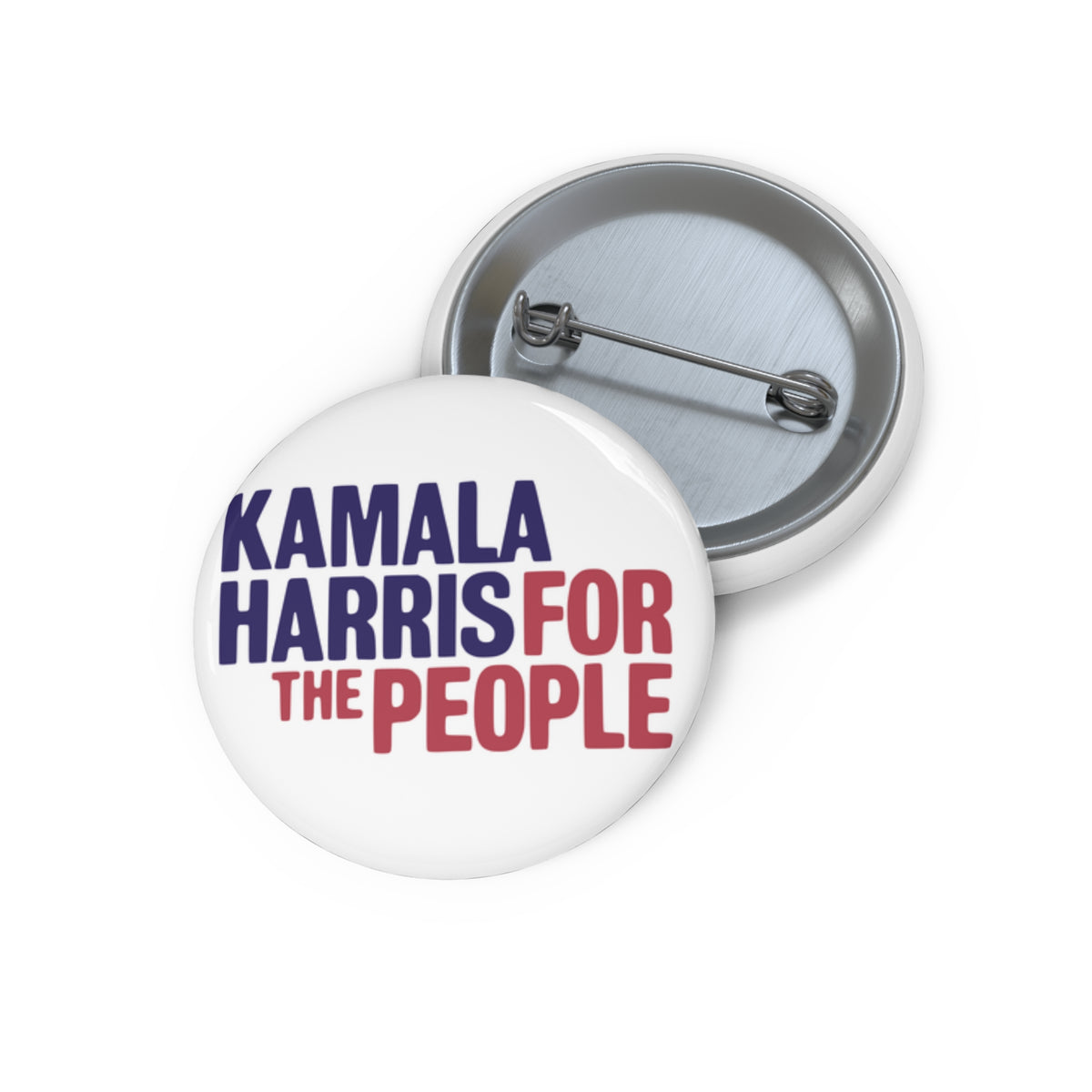 Kamala Harris For The People Campaign Pin Button