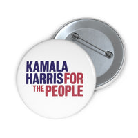Load image into Gallery viewer, Kamala Harris For The People Campaign Pin Button
