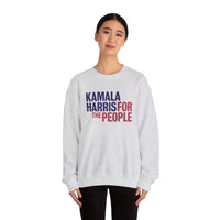 Load image into Gallery viewer, Kamala Harris For The People Unisex Crewneck Sweatshirt
