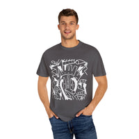 Load image into Gallery viewer, Graffiti Caribbean Unisex T-shirt by Artist Ibsen Espada
