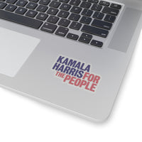 Load image into Gallery viewer, Kamala Harris Kiss-Cut Stickers - Political Stickers, Laptop Decals, Feminist Accessories, Election Merchandise, Political Gifts
