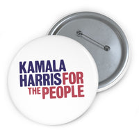 Load image into Gallery viewer, Kamala Harris For The People Campaign Pin Button

