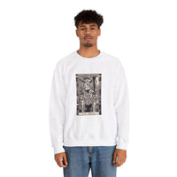 Load image into Gallery viewer, The Devil Tarot Card Unisex Crewneck Sweatshirt- Great for Halloween or Tarot Boho Gothic Parties
