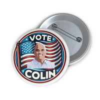 Load image into Gallery viewer, Vote Colin Allred for US Senator from Texas Custom Pin Button
