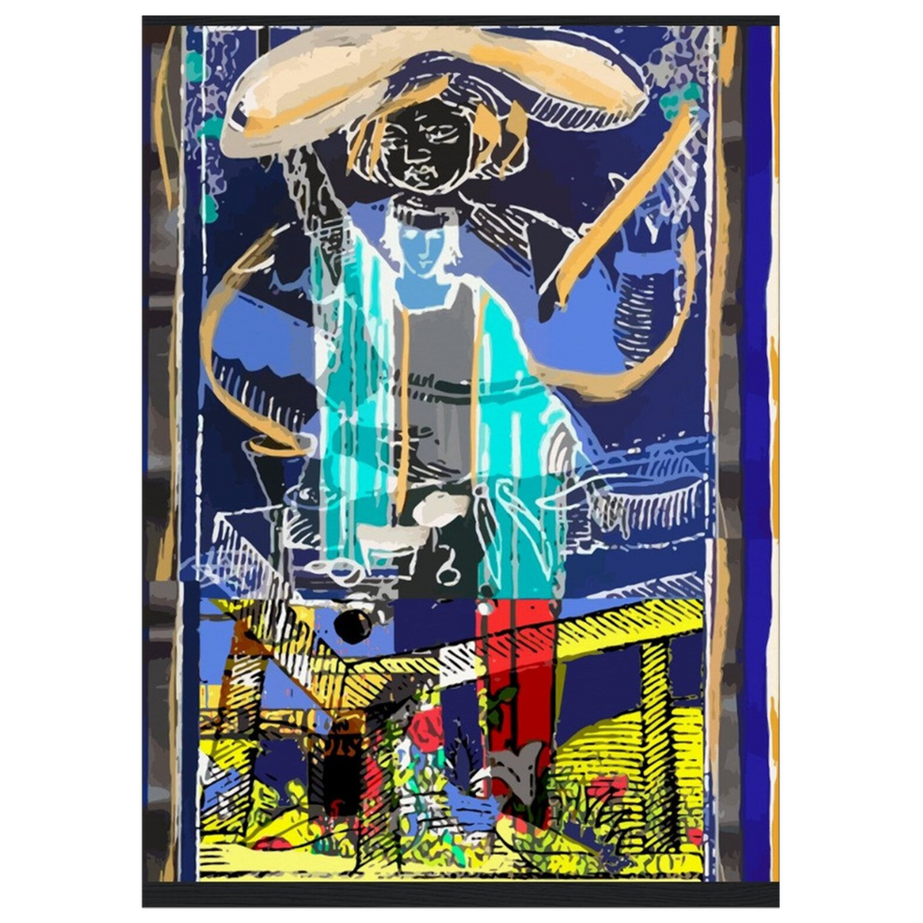 The Magician Tarot Card Flat Note Cards | Gift For Tarot Card Fans and Lovers