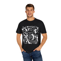 Load image into Gallery viewer, Graffiti Caribbean Unisex T-shirt by Artist Ibsen Espada
