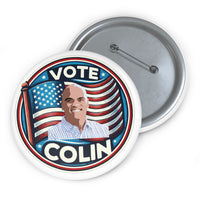 Load image into Gallery viewer, Vote Colin Allred for US Senator from Texas Custom Pin Button
