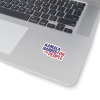 Load image into Gallery viewer, Kamala Harris Kiss-Cut Stickers - Political Stickers, Laptop Decals, Feminist Accessories, Election Merchandise, Political Gifts
