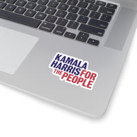 Load image into Gallery viewer, Kamala Harris Kiss-Cut Stickers - Political Stickers, Laptop Decals, Feminist Accessories, Election Merchandise, Political Gifts
