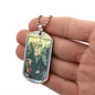 The Empress Tarot Card Dogtag Pendant Necklace