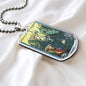 The Empress Tarot Card Dogtag Pendant Necklace