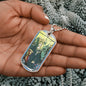 The Empress Tarot Card Dogtag Pendant Necklace