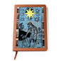 The Star Tarot Card Leather Graphic Journal