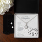 Eternal Hope Necklace + Clear CZ Earrings For Daughter