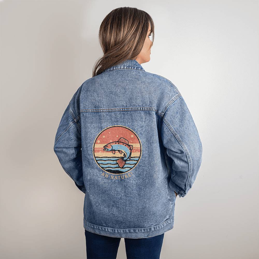 Ah Nature- Women's Denim Jacket