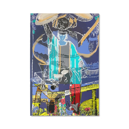 Tarot Magician Card Canvas Print Wall Art