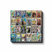 Load image into Gallery viewer, Tarot Cards Major Arcana Convas Print
