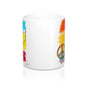 Peace Coffee Mug - 11 oz White