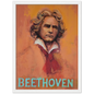 Beethoven Gold - Archival Matte Paper Wooden Framed Poster