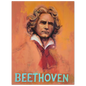 Beethoven  Gold  - 12"x16" Aluminum Print