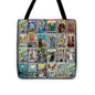 Tarot Grid Square Major Arcana - Tote Bag