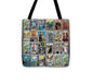 Tarot Grid Square Major Arcana - Tote Bag