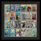 Tarot Grid Square Major Arcana - Framed Print