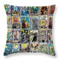Tarot Grid Square Major Arcana - Throw Pillow