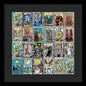 Tarot Grid Square Major Arcana - Framed Print