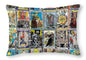 Tarot Grid Square Major Arcana - Throw Pillow