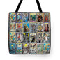 Tarot Grid Square Major Arcana - Tote Bag